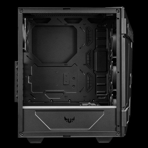 Корпус Asus TUF Gaming GT301 укомплектован вешалкой для наушников