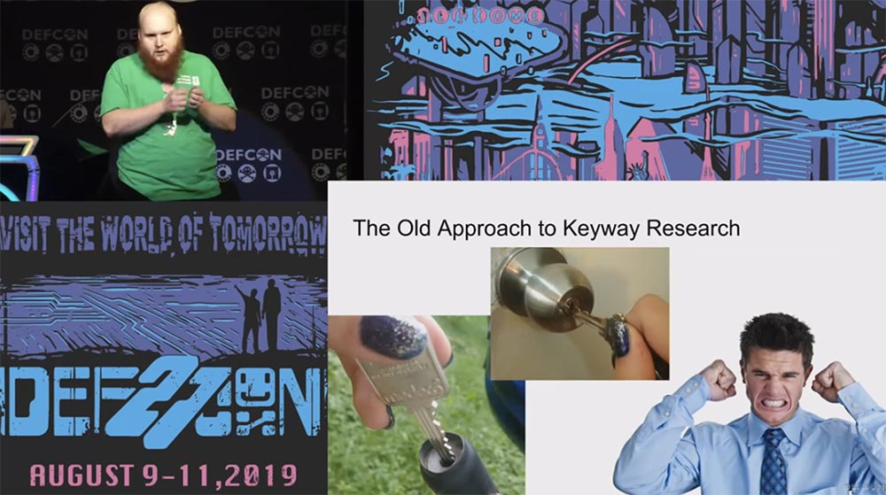 Конференция DEFCON 27. Изготовление дубликатов механических ключей с ограниченным доступом. Часть 1 - 12 Конференция DEFCON 27. Изготовление дубликатов механических ключей с ограниченным доступом. Часть 1 - 12