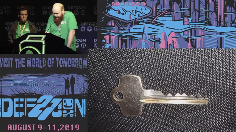 Конференция DEFCON 27. Изготовление дубликатов механических ключей с ограниченным доступом. Часть 1 - 20 Конференция DEFCON 27. Изготовление дубликатов механических ключей с ограниченным доступом. Часть 1 - 20