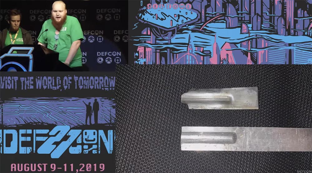 Конференция DEFCON 27. Изготовление дубликатов механических ключей с ограниченным доступом. Часть 1 - 25 Конференция DEFCON 27. Изготовление дубликатов механических ключей с ограниченным доступом. Часть 1 - 25