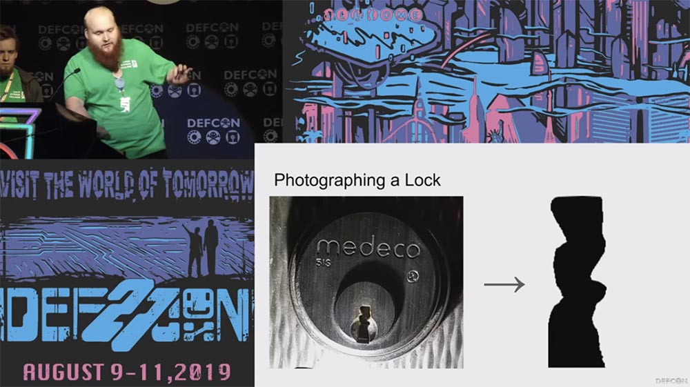 Конференция DEFCON 27. Изготовление дубликатов механических ключей с ограниченным доступом. Часть 2 - 4