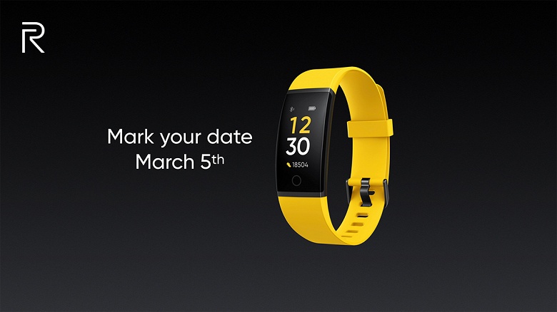 Реальная угроза Xiaomi Mi Band 5 во всей красе. Новый фитнес-браслет Realme на официальном изображении - 1 Реальная угроза Xiaomi Mi Band 5 во всей красе. Новый фитнес-браслет Realme на официальном изображении