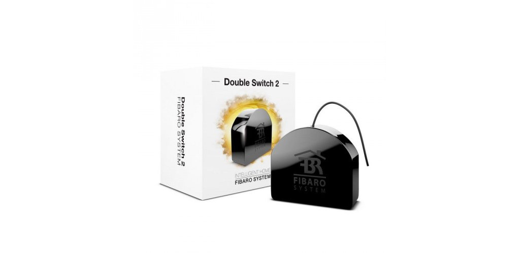 Встраиваемое двойное реле FIBARO Double Switch 2x1.5kW