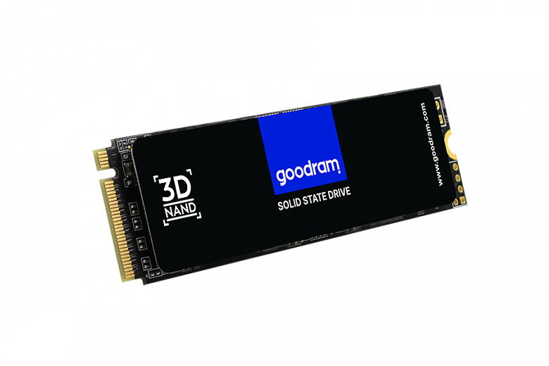 Твердотельный накопитель Goodram PX500 снабжен радиатором