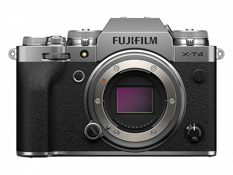 Модель Fujifilm X-T4 возглавила линейку беззеркальных цифровых камер Fujifilm Х