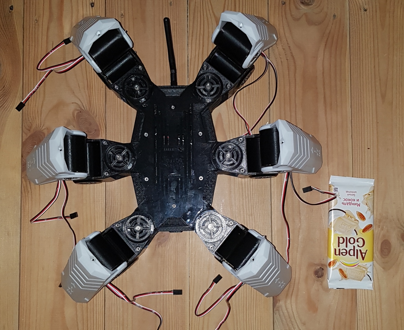 Разработка hexapod с нуля (часть 7) — новый корпус, прикладное ПО и протоколы общения - 3