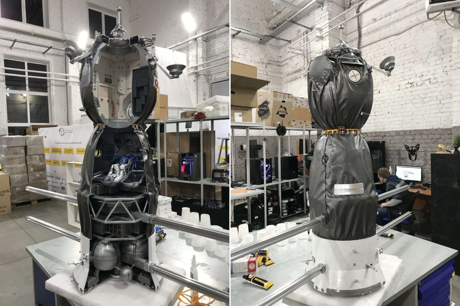 Как мы делали макеты космической техники для Московского авиационного института - 27 Как мы делали макеты космической техники для Московского авиационного института - 27