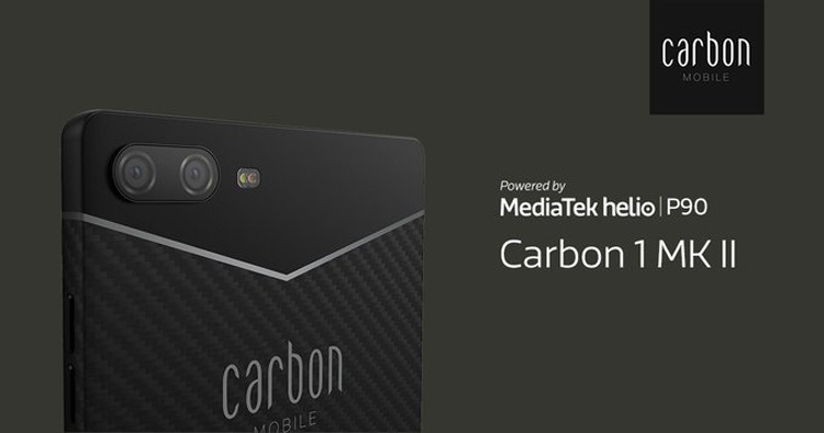 Carbon 1 Mark II: первый в мире смартфон с корпусом из углеродного волокна