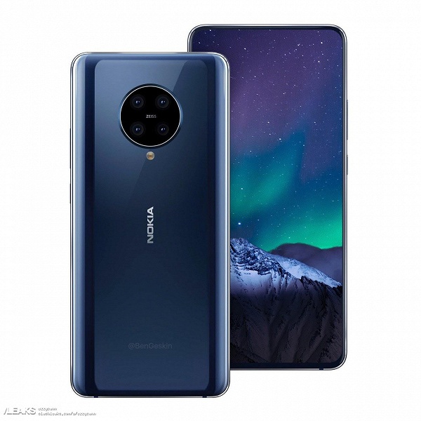 Флагман Nokia 9.2 Pureview с экраном без вырезов и квадрокамерой выглядит намного лучше предшественника