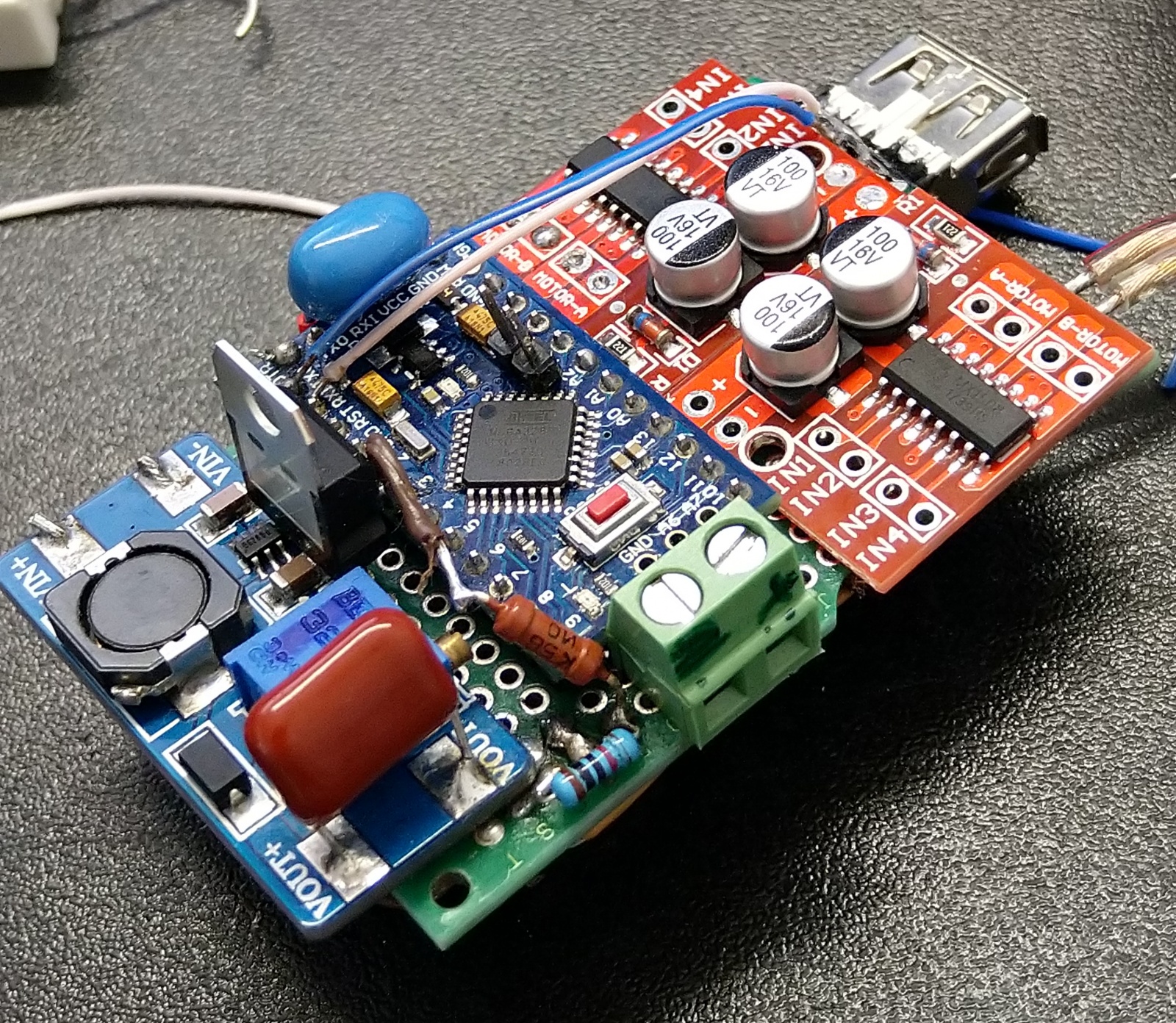 Самодельная подводная лодка с надводной wi-fi антенной - 18