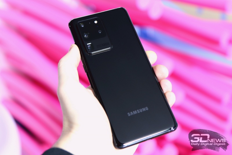 Новая статья: Обзор смартфона Samsung Galaxy S20 Ultra: безумный зум и видео в 8К