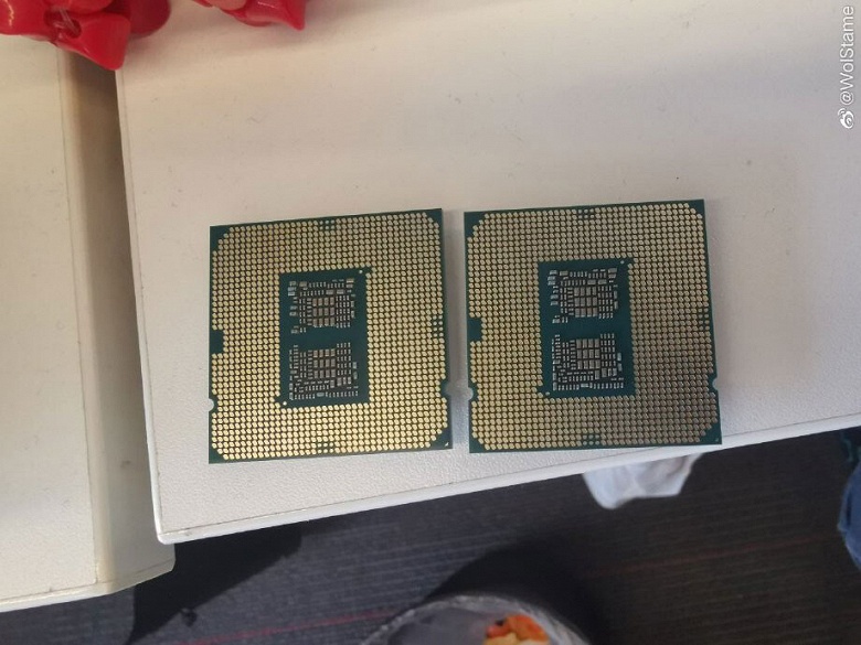 Фото дня: процессоры Intel Core i9-10900K и i7-10700K