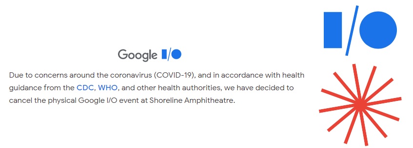 Google отменила все очные мероприятия конференции Google I-O 2020 из-за коронавируса - 1