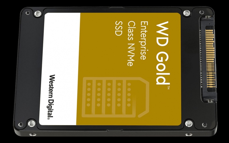 Western Digital представила твердотельные накопители WD Gold для предприятий