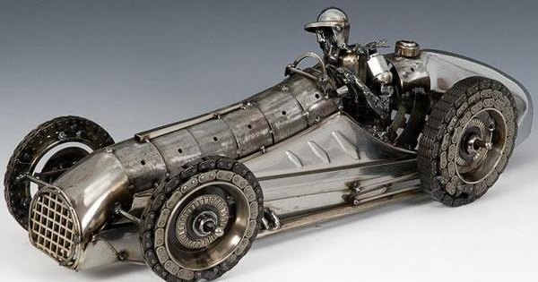 Брошенные машины Джеймса Корбетта: cкульптуры из автохлама Брошенные машины Джеймса Корбетта: cкульптуры из автохлама