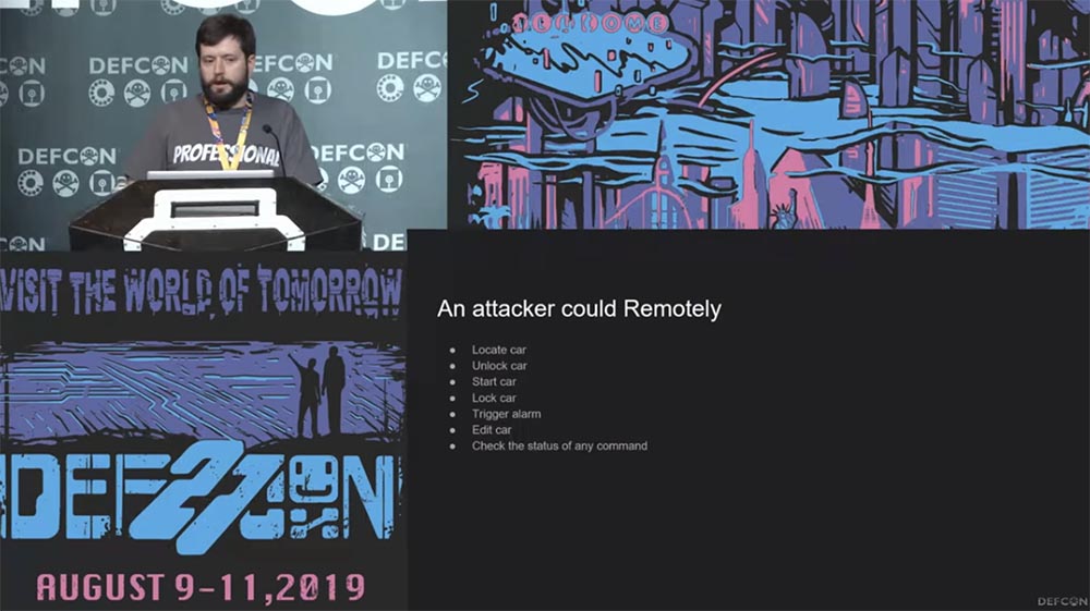 Конференция DEFCON 27. Твой автомобиль – мой автомобиль. Часть 2 - 16