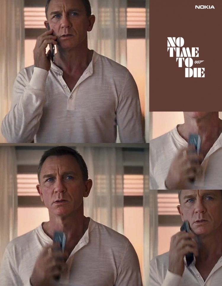Новый телефон Nokia 5G появится в руках Джеймса Бонда в трейлере «Не время умирать»
