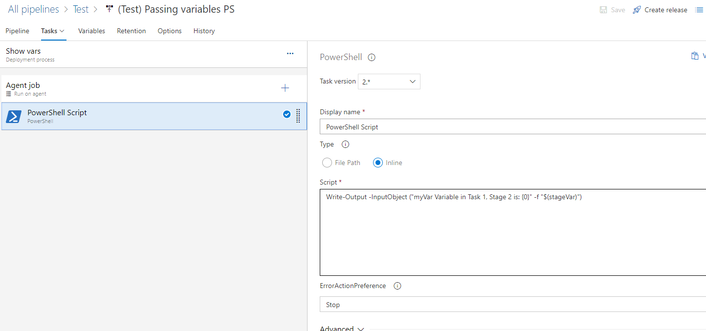 Использование переменных в пайплайнах Azure DevOps - 10 Использование переменных в пайплайнах Azure DevOps - 10