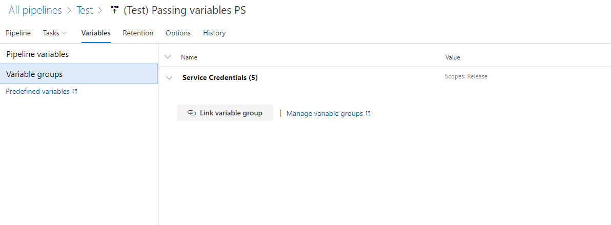 Использование переменных в пайплайнах Azure DevOps - 3