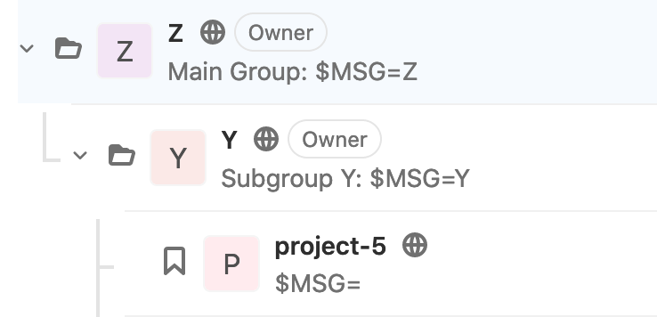 Как Gitlab-CI наследует переменные окружения? - 6 Как Gitlab-CI наследует переменные окружения? - 6