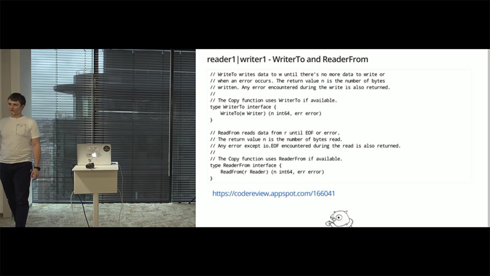 Стас Афанасьев. Juno. Pipelines на базе io.Reader-io.Writer. Часть 2 - 6 Стас Афанасьев. Juno. Pipelines на базе io.Reader-io.Writer. Часть 2 - 6