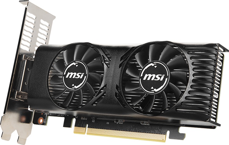 Низкопрофильный ускоритель MSI GeForce GTX 1650 получил заводской разгон