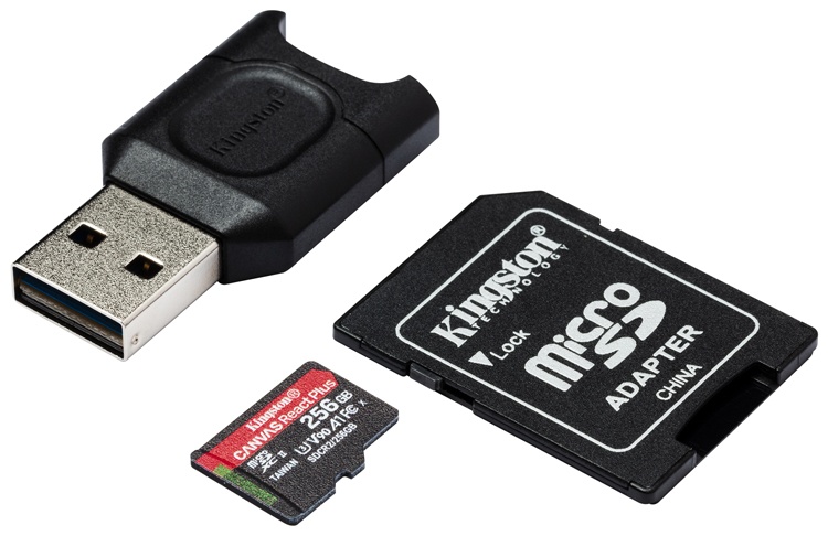 Kingston Canvas Plus: новые флеш-карты форматов SD и microSD