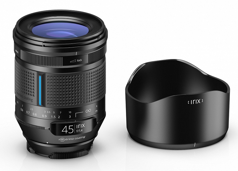 Представлен полнокадровый объектив с ручной фокусировкой Irix 45mm f 1.4 - 3 Представлен полнокадровый объектив с ручной фокусировкой Irix 45mm f/1.4