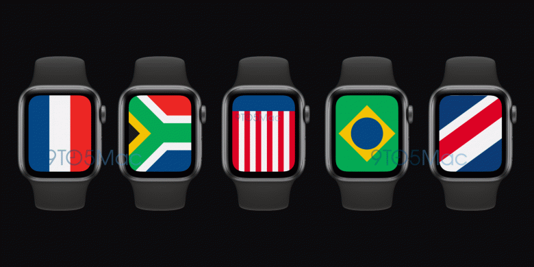 Apple Watch для настоящих патриотов. Циферблат International позволит выбрать в качестве изображения флаг своей страны - 1 Apple Watch для настоящих патриотов. Циферблат International позволит выбрать в качестве изображения флаг своей страны