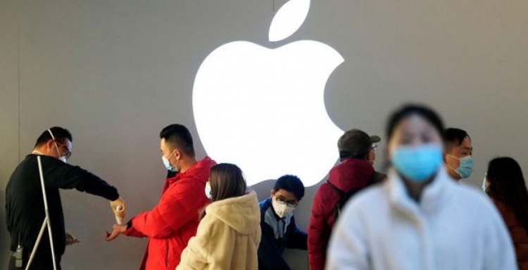 Apple вновь открыла все свои магазины в Китае Apple вновь открыла все свои магазины в Китае