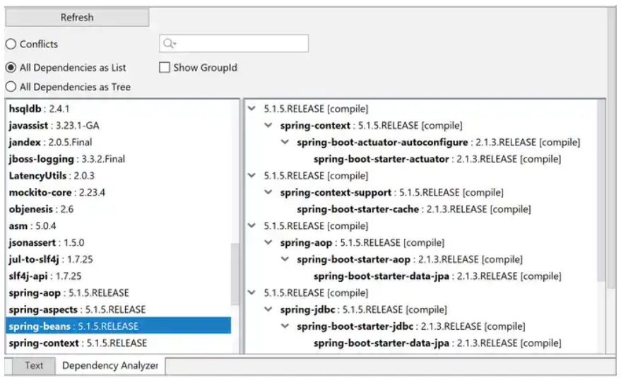 Советы и хитрости IntelliJ IDEA: 2. Анализ зависимостей - 14