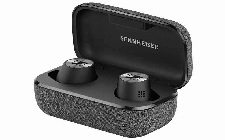 Беспроводные наушники Sennheiser Momentum True Wireless 2 наделены функцией активного шумоподавления