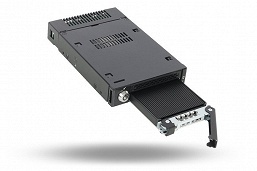 Icy Dock ToughArmor MB833M2K-B позволяет установить SSD типоразмера M.2 в отсек для дисковода