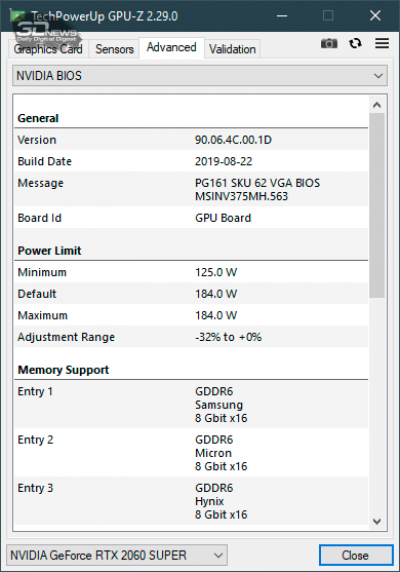 Новая статья: Обзор видеокарты MSI GeForce RTX 2060 SUPER Ventus GP OC: укрощённая ветром