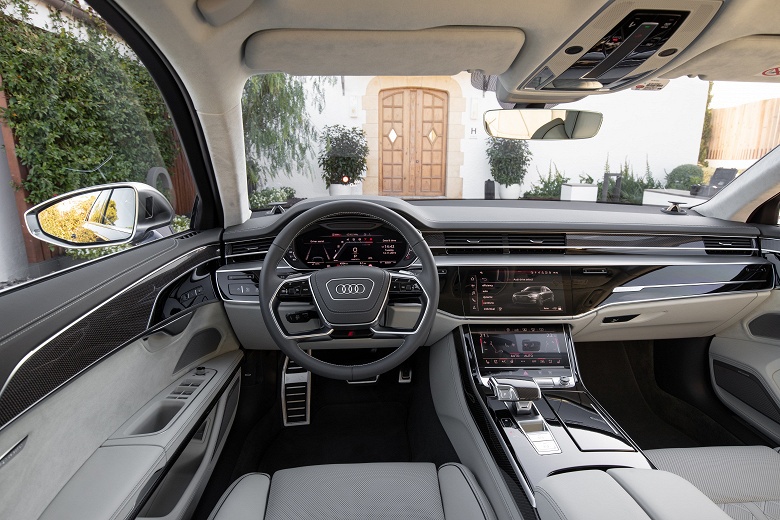 В России выходит спортивный седан Audi S8 - 2 В России выходит спортивный седан Audi S8