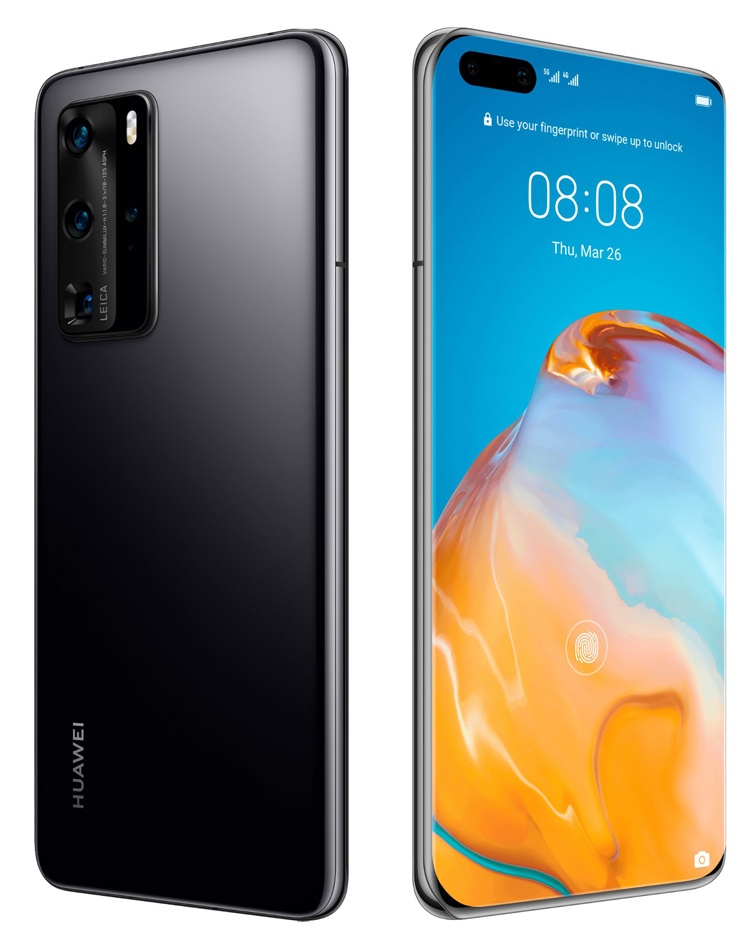 Huawei P40 и P40 Pro: новые рендеры полностью раскрывают дизайн смартфонов