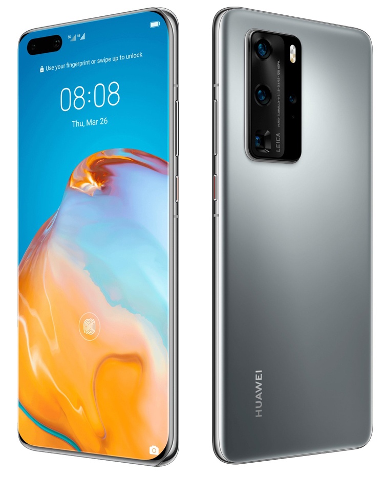 Huawei P40 и P40 Pro: новые рендеры полностью раскрывают дизайн смартфонов