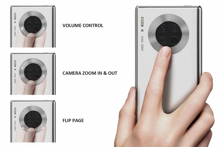 Huawei Mate 40 Pro может получить кольцевой дисплей, опоясывающий модуль основной камеры