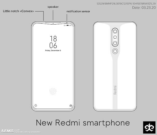 Новый телефон Redmi получил свежий дизайн и нестандартную рамку