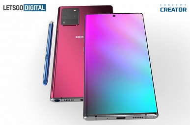 Таким будет Samsung Galaxy Note 20 Plus. Ожидаемые характеристики и рендеры флагманского планшетофона - 3 Таким будет Samsung Galaxy Note 20 Plus. Ожидаемые характеристики и рендеры флагманского планшетофона
