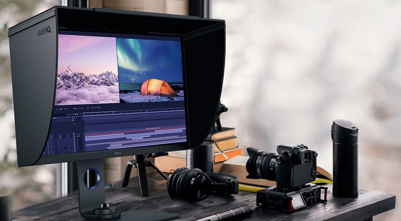 В мониторе BenQ SW321C используется 32-дюймовая панель IPS разрешением 4К - 2 В мониторе BenQ SW321C используется 32-дюймовая панель IPS разрешением 4К