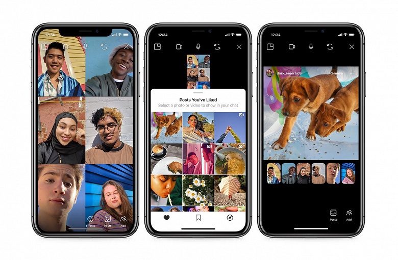 Чтобы не скучать в карантине. В Instagram запустили совместный просмотр фото и видео