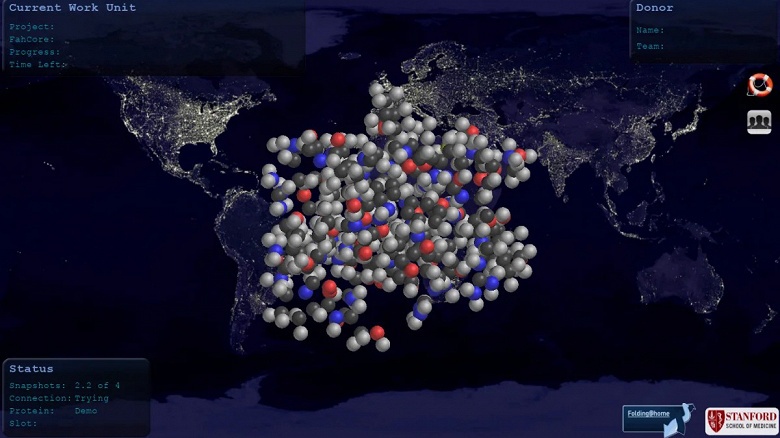 На фоне борьбы с коронавирусом производительность сети Folding@Home превысила 1 exaFLOPS