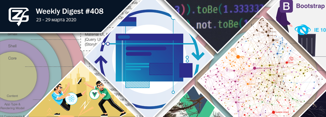 Дайджест свежих материалов из мира фронтенда за последнюю неделю №408 (23 — 29 марта 2020) - 1 Дайджест свежих материалов из мира фронтенда за последнюю неделю №408 (23 — 29 марта 2020) - 1