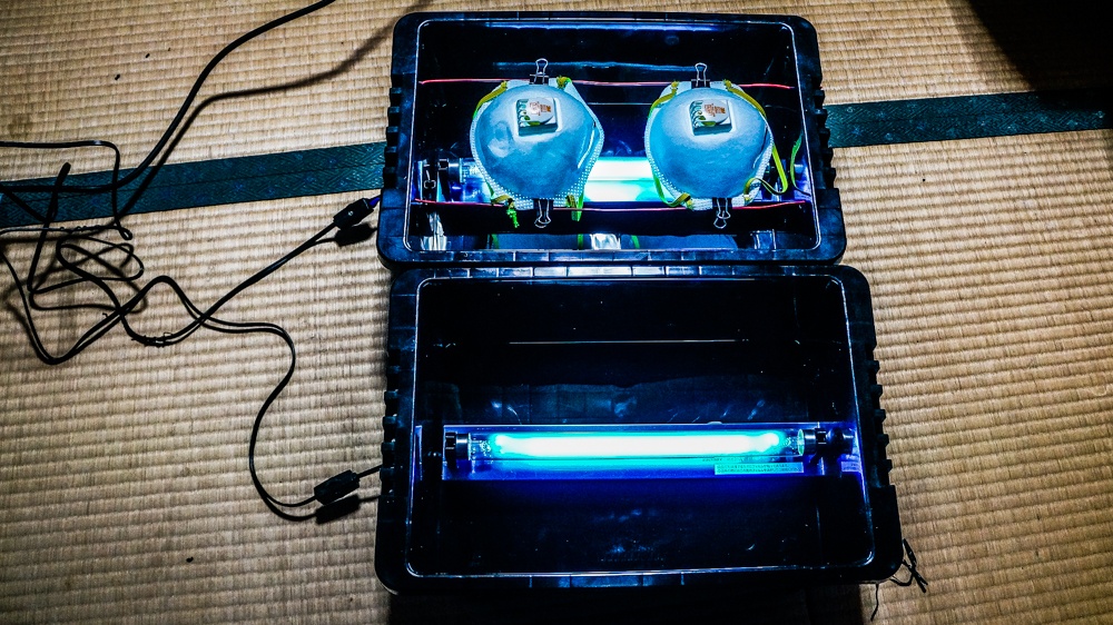 Ультрафиолетовая стерилизационная коробка для повторного использования одноразовых масок - 19 image