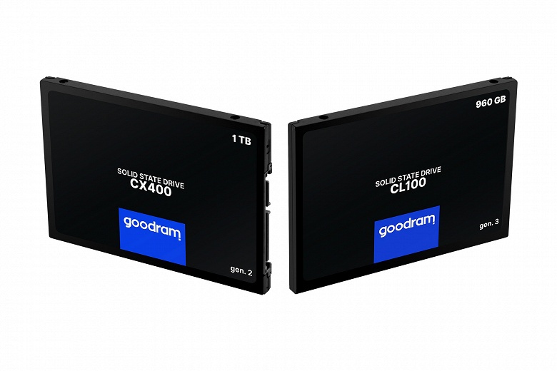 Goodram обновляет твердотельные накопители CL100 и CX400