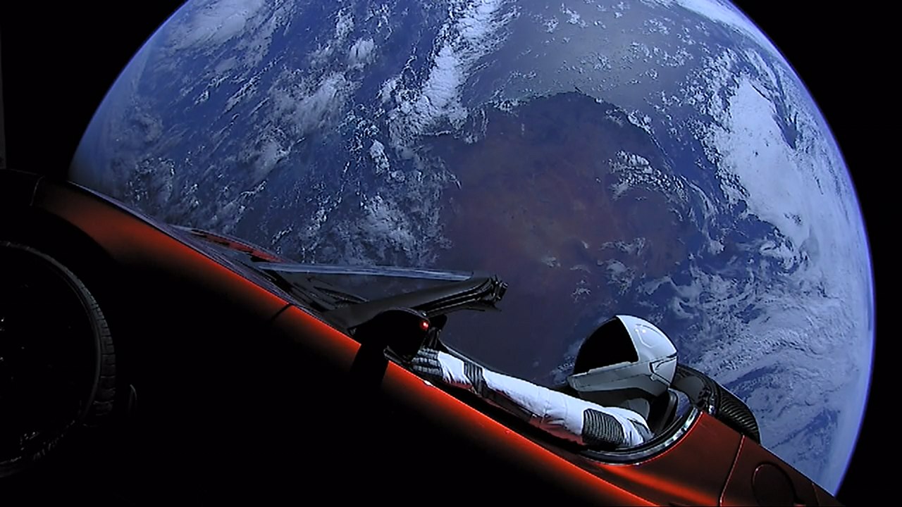 Elon Musk's Tesla Roadster