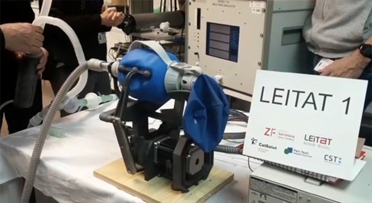 Видео: в Испании напечатали на 3D-принтере аппарат ИВЛ для пациентов с Covid-19