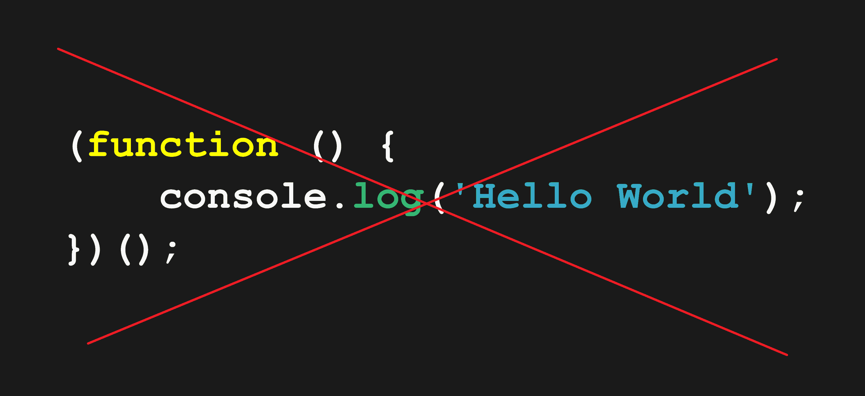 Почему пора перестать использовать JavaScript IIFE - 1 image