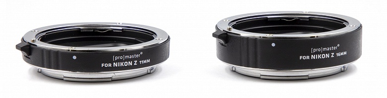 У Promaster готов комплект удлинительных колец для камер с креплением Nikon Z